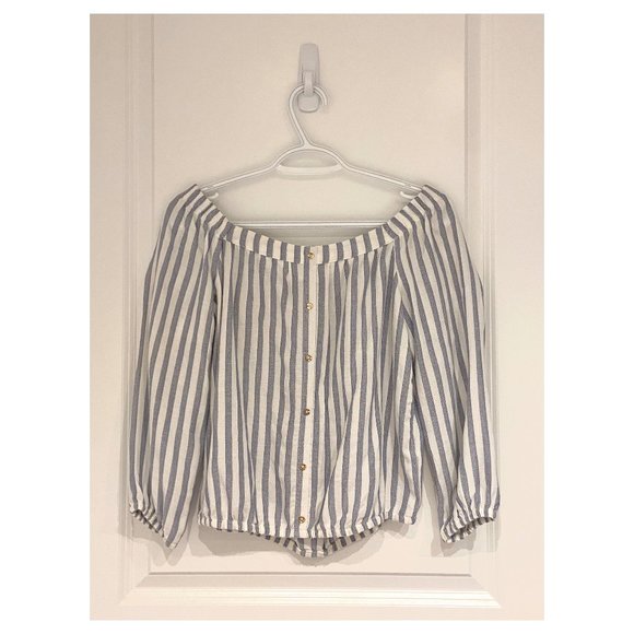 DYNAMITE Off the Shoulder Blouse - Picture 1 of 3